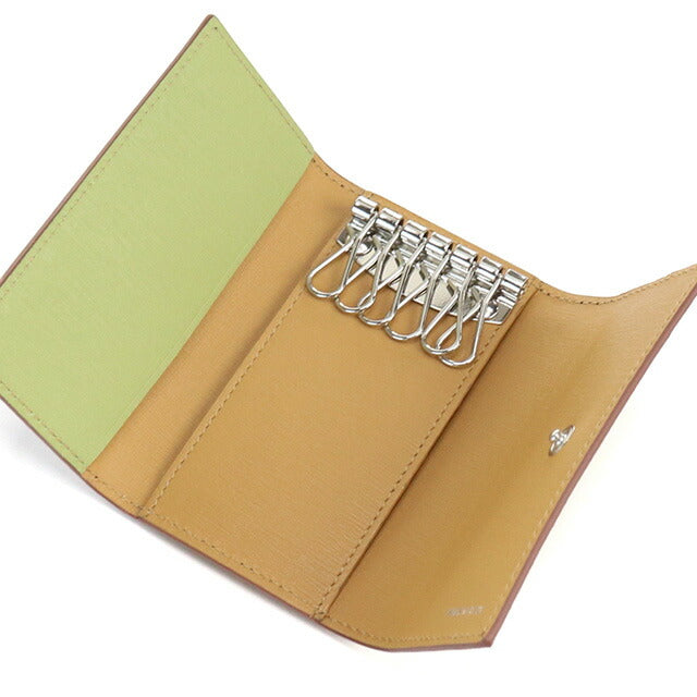 ポール・スミス 6連キーケース メンズ ブランド Paul Smith レザー イタリア M1A1981 BROWN ブラウン系 小物 PAUM1A1981151