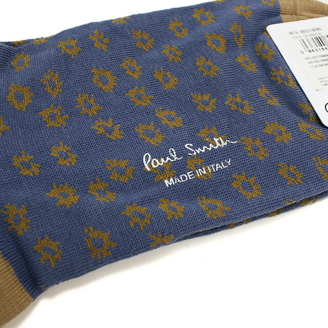 ポール・スミス ソックス メンズ ブランド Paul Smith イタリア M1A380CI ブルー系 マルチカラー ウェア PAUM1A380CIC031