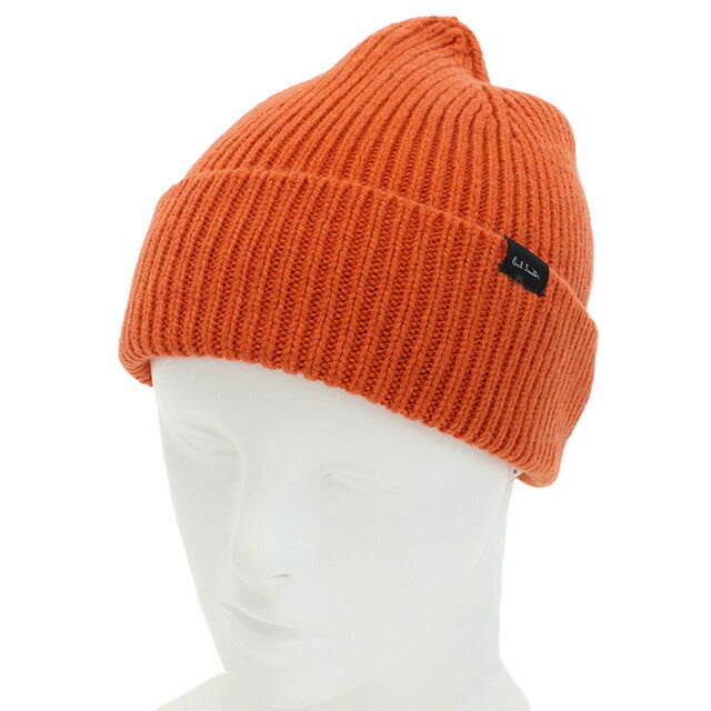 ポール・スミス ニットキャップ メンズ ブランド Paul Smith グレートブリテン M1A383E オレンジ系 帽子 選べるモデル PAUM1A383EB