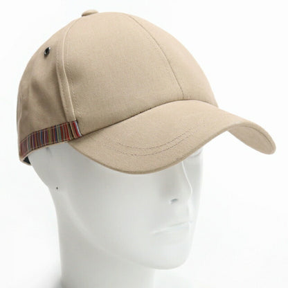 ポール・スミス キャップ メンズ コットン100% M1A385F BEIGE ベージュ系 小物 PAUM1A385FA011