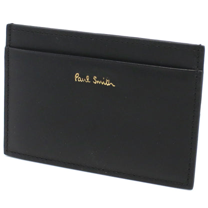 ポール・スミス カードケース メンズ レザー イタリア M1A4768 BLACK ブラック 財布 PAUM1A4768011
