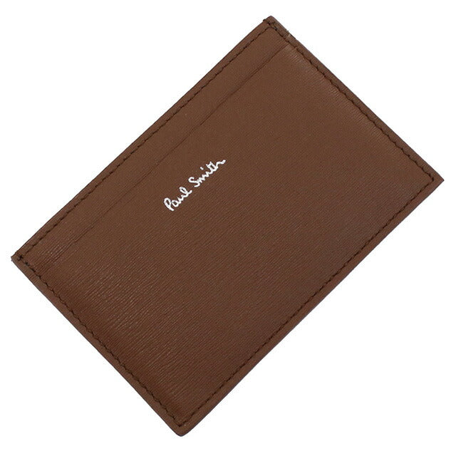 ポール・スミス カードケース メンズ ブランド Paul Smith レザー イタリア M1A4768 BROWN ブラウン系 財布 PAUM1A4768041