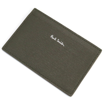 ポール・スミス カードケース メンズ ブランド Paul Smith レザー イタリア M1A4768 グレー系 財布 PAUM1A4768051