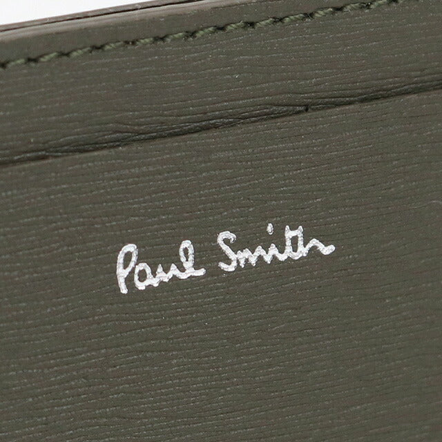 ポール・スミス カードケース メンズ ブランド Paul Smith レザー イタリア M1A4768 グレー系 財布 PAUM1A4768051