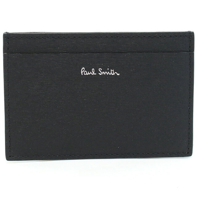 ポール・スミス カードケース メンズ ブランド Paul Smith レザー イタリア M1A4768 BLACK ブラック 財布 PAUM1A4768061