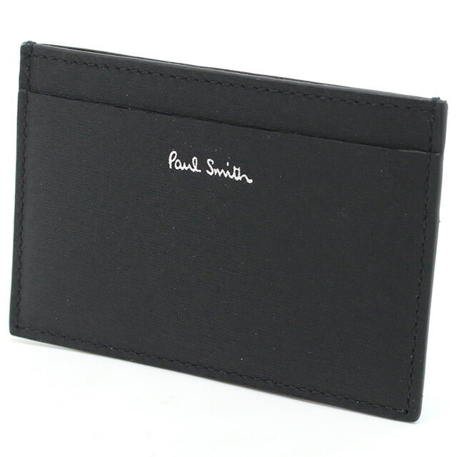 ポール・スミス カードケース メンズ ブランド Paul Smith レザー イタリア M1A4768 BLACK ブラック 財布 PAUM1A4768061