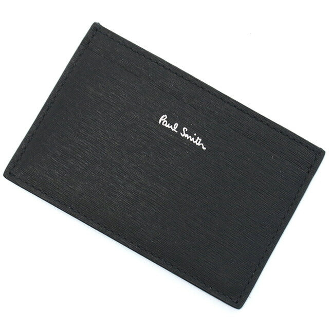 ポール・スミス カードケース メンズ ブランド Paul Smith レザー イタリア M1A4768 BLACK ブラック 財布 PAUM1A4768061