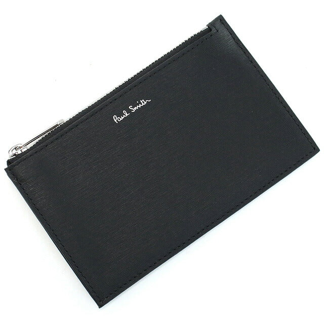 ポール・スミス 小銭入れ メンズ ブランド Paul Smith レザー イタリア M1A6136 BLACK ブラック 財布 PAUM1A6136021