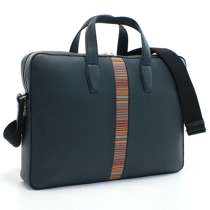 ポール・スミス ブリーフケース メンズ ブランド Paul Smith レザー タイ M1A6603 BLUE ブルー系 バッグ PAUM1A6603041