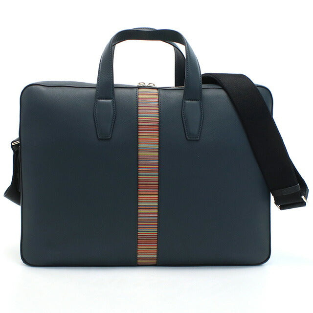 ポール・スミス ブリーフケース メンズ ブランド Paul Smith レザー タイ M1A6603 BLUE ブルー系 バッグ PAUM1A6603041