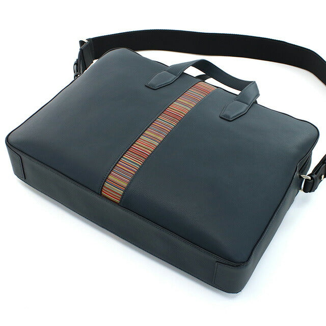 ポール・スミス ブリーフケース メンズ ブランド Paul Smith レザー タイ M1A6603 BLUE ブルー系 バッグ PAUM1A6603041