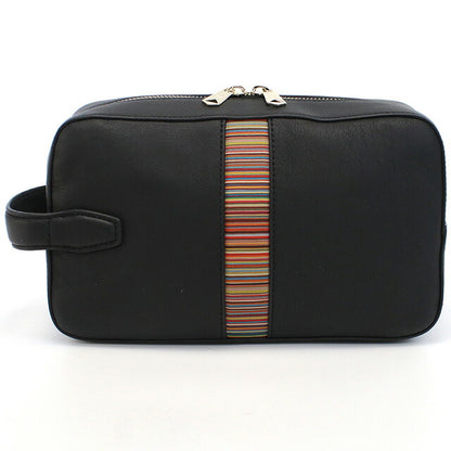 ポール・スミス セカンドバッグ メンズ ブランド Paul Smith レザー タイ M1A6606 BLACK ブラック バッグ PAUM1A6606021