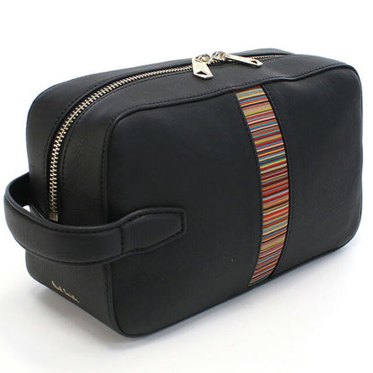ポール・スミス セカンドバッグ メンズ ブランド Paul Smith レザー タイ M1A6606 BLACK ブラック バッグ PAUM1A6606021