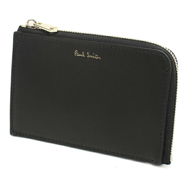 ポール・スミス コインケース コンパクト メンズ ブランド Paul Smith フラグメントケース レザー M1A8020 ブラック PAUM1A8020011