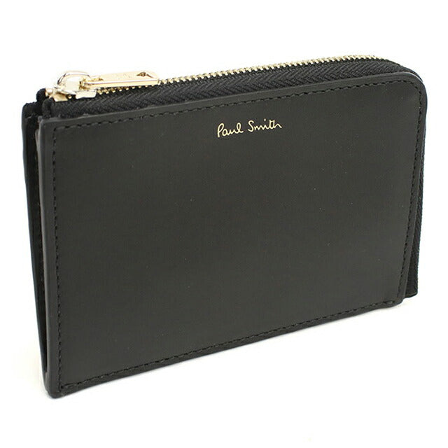 ポール・スミス コインケース コンパクト メンズ ブランド Paul Smith フラグメントケース レザー M1A8020 ブラック PAUM1A8020011