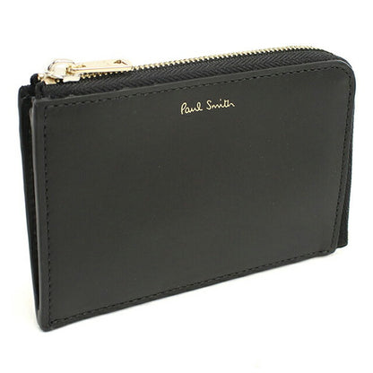 ポール・スミス コインケース コンパクト メンズ ブランド Paul Smith フラグメントケース レザー M1A8020 ブラック PAUM1A8020011