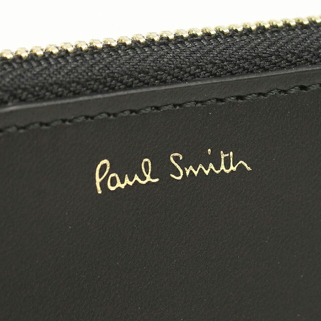 ポール・スミス コインケース コンパクト メンズ ブランド Paul Smith フラグメントケース レザー M1A8020 ブラック PAUM1A8020011