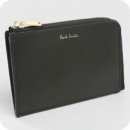 ポール・スミス コインケース コンパクト メンズ ブランド Paul Smith フラグメントケース レザー M1A8020 ブラック PAUM1A8020011