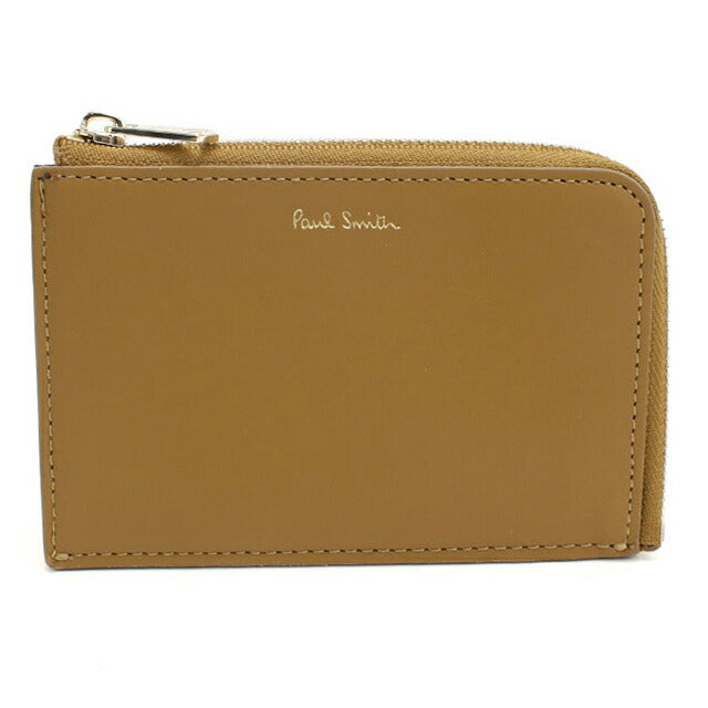ポール・スミス コインケース コンパクト メンズ ブランド Paul Smith フラグメントケース レザー M1A8020 ベージュ PAUM1A8020021