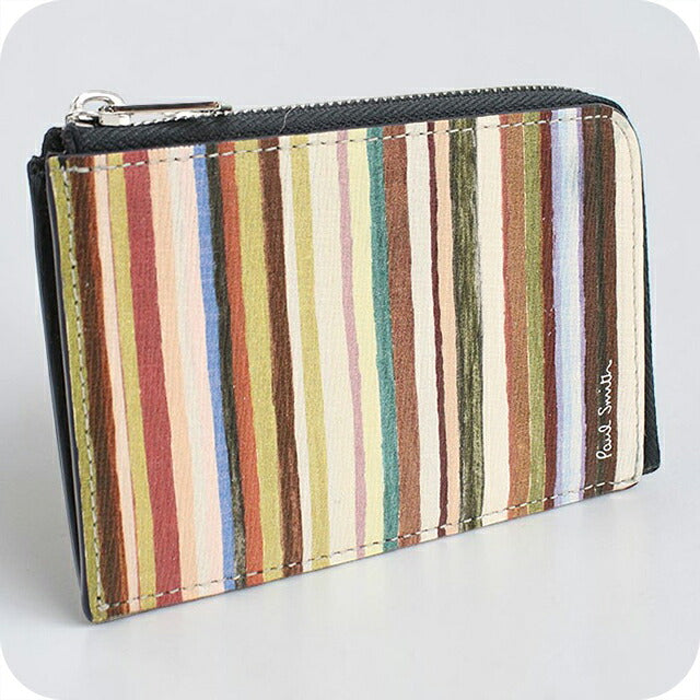 ポール・スミス コインケース コンパクト メンズ ブランド Paul Smith フラグメントケース レザー M1A8020 マルチカラー PAUM1A8020031
