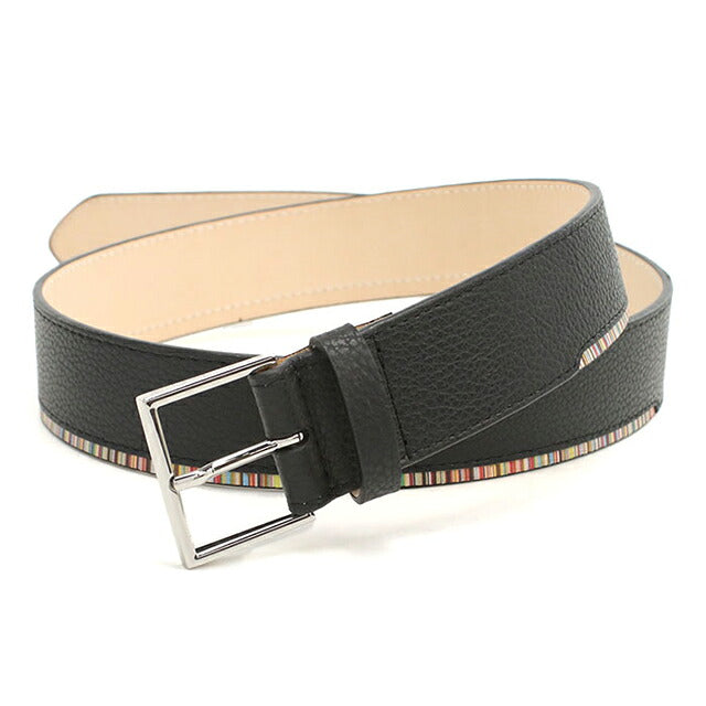 ポール・スミス ベルト メンズ ブランド Paul Smith   レザー M1A8254 ブラック 選べるモデル PAUM1A8254A