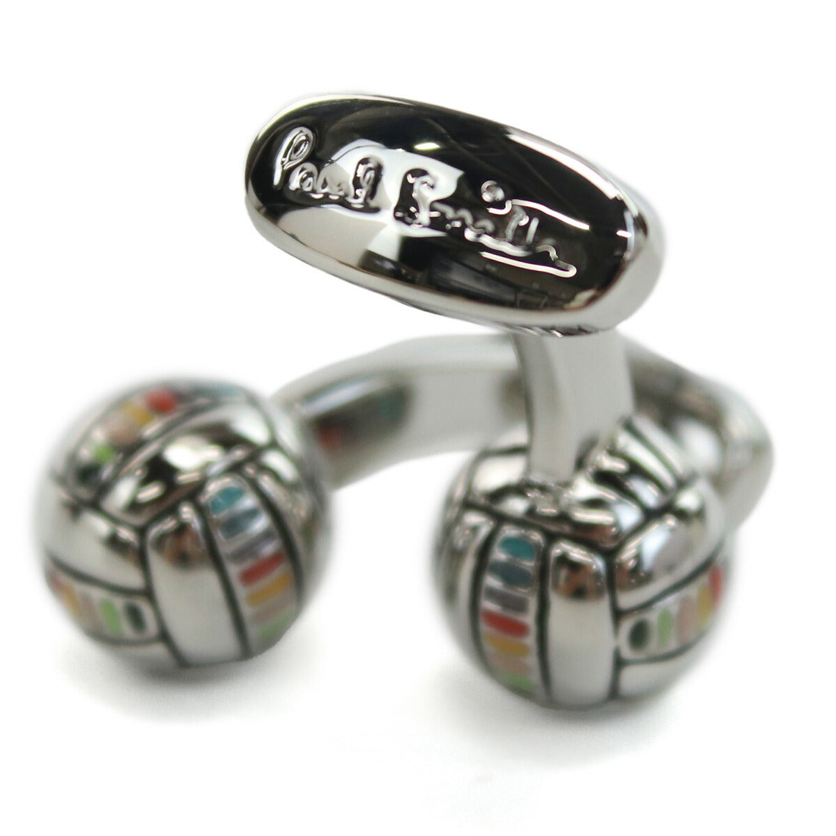 ポール・スミス カフス メンズ メタル M1ACUFF シルバー系 アクセサリー PAUM1ACUFF171