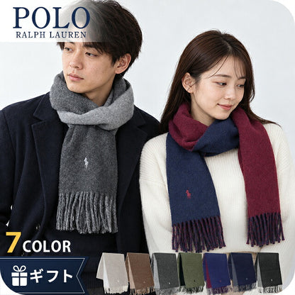 2026 最新 Polo Ralph Lauren 围巾披肩男式女式 POLO RALPH LAUREN 双面双色徽标単色 意大利制造 PC0455 型号可供选择 PC0455