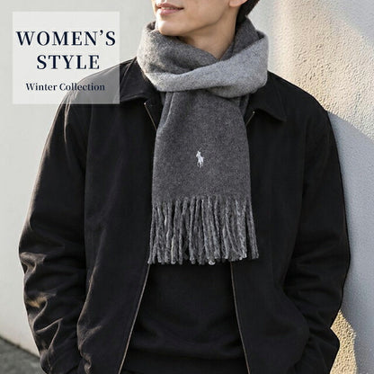 2026 最新 Polo Ralph Lauren 围巾披肩男式女式 POLO RALPH LAUREN 双面双色徽标単色 意大利制造 PC0455 型号可供选择 PC0455