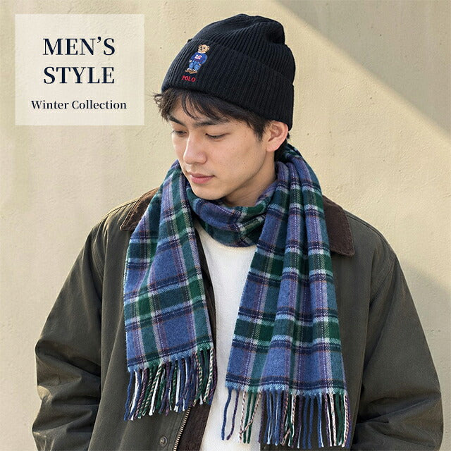 2026 最新 Polo Ralph Lauren 针织帽品牌 POLO RALPH LAUREN 小熊标志一点纯色 PC1635 黑色蓝色海军灰色帽子可选型号 PC1635