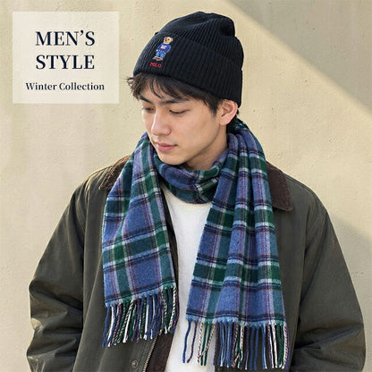 2026 最新 Polo Ralph Lauren 针织帽品牌 POLO RALPH LAUREN 小熊标志一点纯色 PC1635 黑色蓝色海军灰色帽子可选型号 PC1635