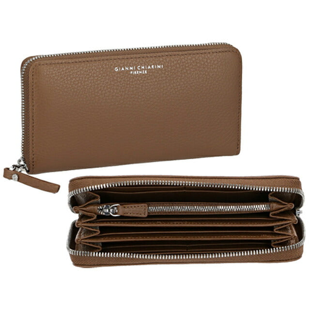ジャンニキアリーニ 長財布 レディース ブランド GIANNI CHIARINI PF 5042 GRN ブラウン PF5042GRN-CASTO