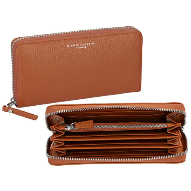ジャンニキアリーニ 長財布 メンズ レディース ブランド GIANNI CHIARINI PF 5042 GRN ブラウン PF5042GRN-TIGER
