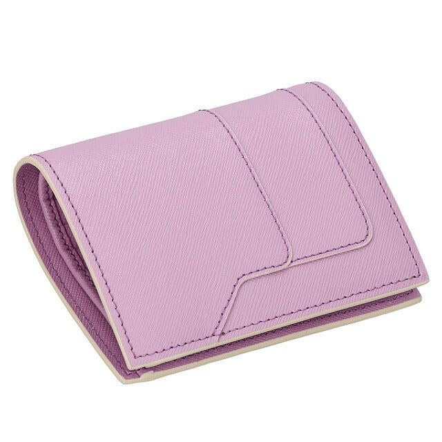 マルニ 二つ折り財布 レディース ブランド MARNI PFMOQ14U07-LV520 ライトリラ PFMOQ14U07LV520-Z617W
