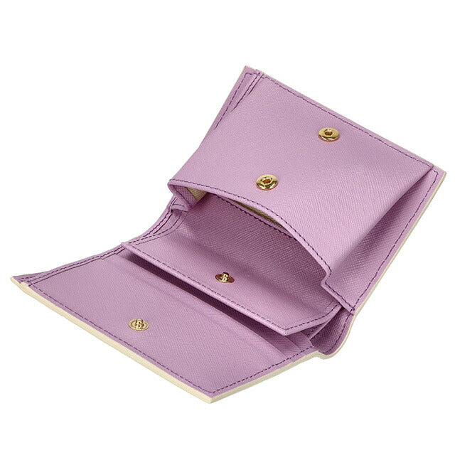 マルニ 二つ折り財布 レディース ブランド MARNI PFMOQ14U07-LV520 ライトリラ PFMOQ14U07LV520-Z617W
