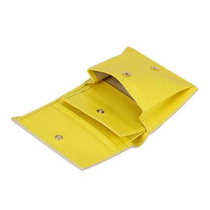 マルニ 二つ折り財布 レディース ブランド MARNI PFMOQ14U07-LV520 レモンイエロー PFMOQ14U07LV520-Z618W