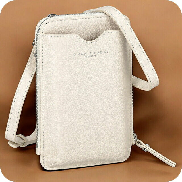 ジャンニ・キアリーニ ショルダーバッグ レディース ブランド GIANNI CHIARINI PF W5090 GRN ホワイト PFW5090GRN-MARBL