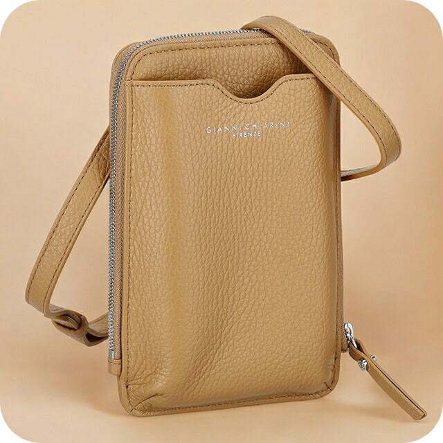 ジャンニ・キアリーニ ショルダーバッグ レディース ブランド GIANNI CHIARINI PF W5090 GRN ライトブラウン PFW5090GRN-NATUR