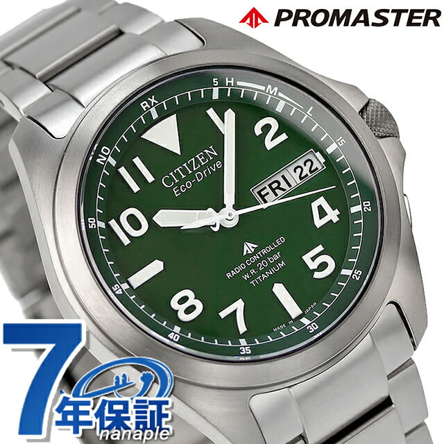 Citizen Promaster Eco-Drive Solar Radio Titanium Men&