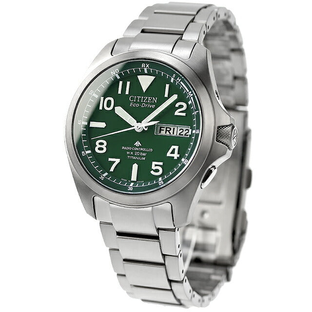 Citizen Promaster Eco-Drive Solar Radio Titanium Men&