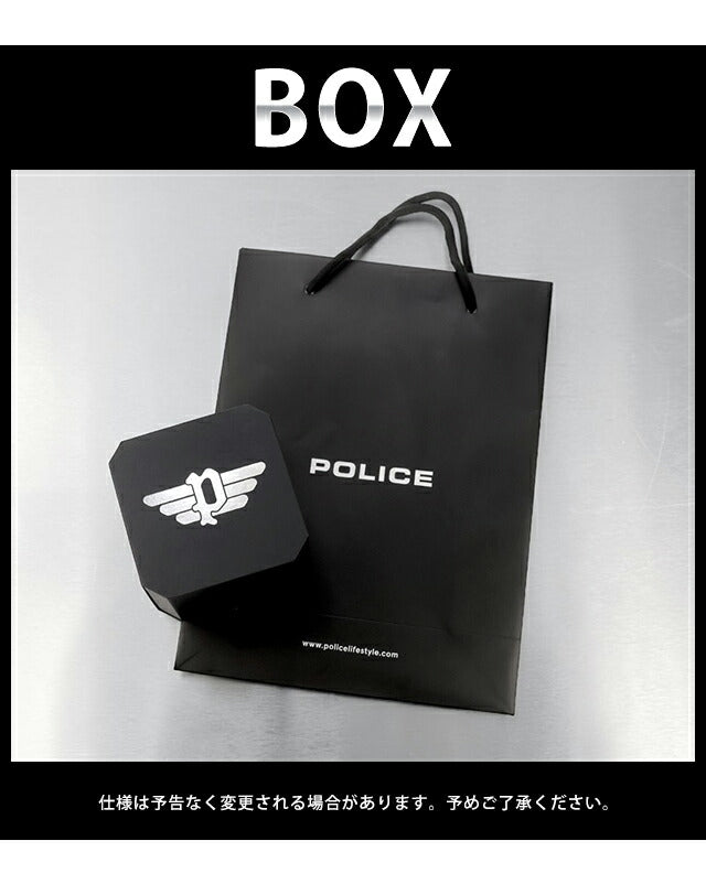 ポリス ネックレス メンズ ブランド POLICE FIBERSKIN プレート
