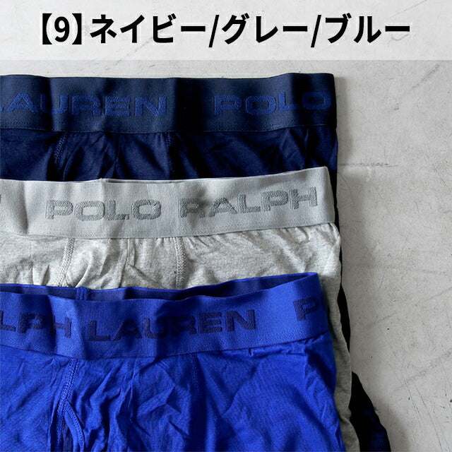 ポロ ラルフ ローレン ボクサーパンツ 3枚セット メンズ ブランド S M L 5タイプ ワンポイント 下着 アンダーウェア 選べるモデル POLO-BOXER-BRIEF
