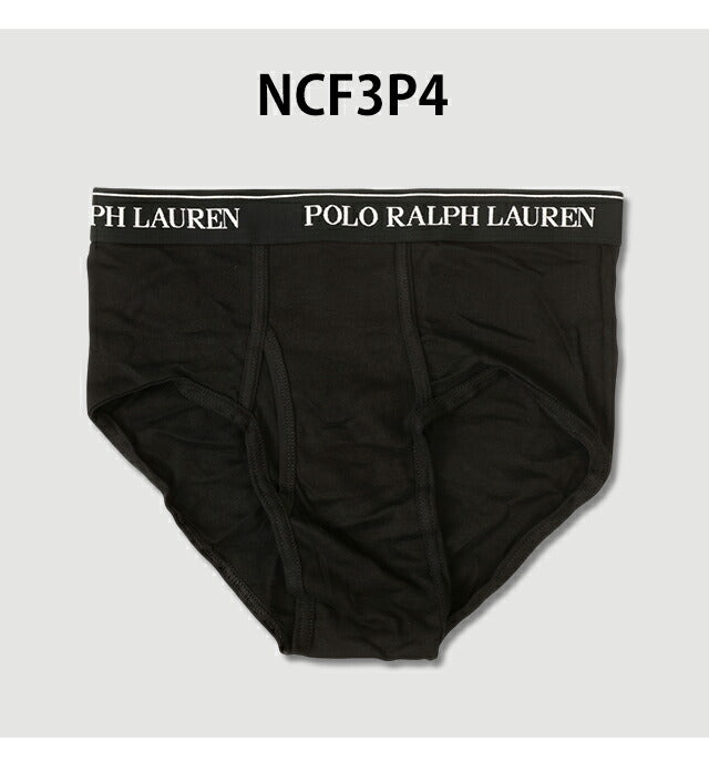 Polo Ralph Lauren 内裤 4 件套 男士品牌 S M L 2 种 徽标内衣 内衣 黑灰 蓝 海军黑色 款式可供选择 POLO-BRIEF