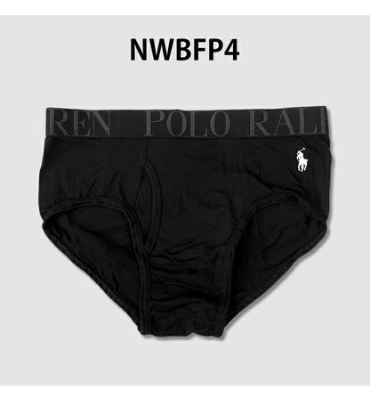 Polo Ralph Lauren 内裤 4 件套男士品牌 S M L 2 种徽标内衣 内衣可选型号 POLO-UW-GIFT3