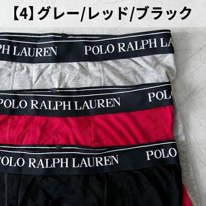 ポロ ラルフ ローレン ボクサーパンツ 3枚セット メンズ ブランド S M L 2タイプ ワンポイント 下着 アンダーウェア 選べるモデル POLO-TRUNKS