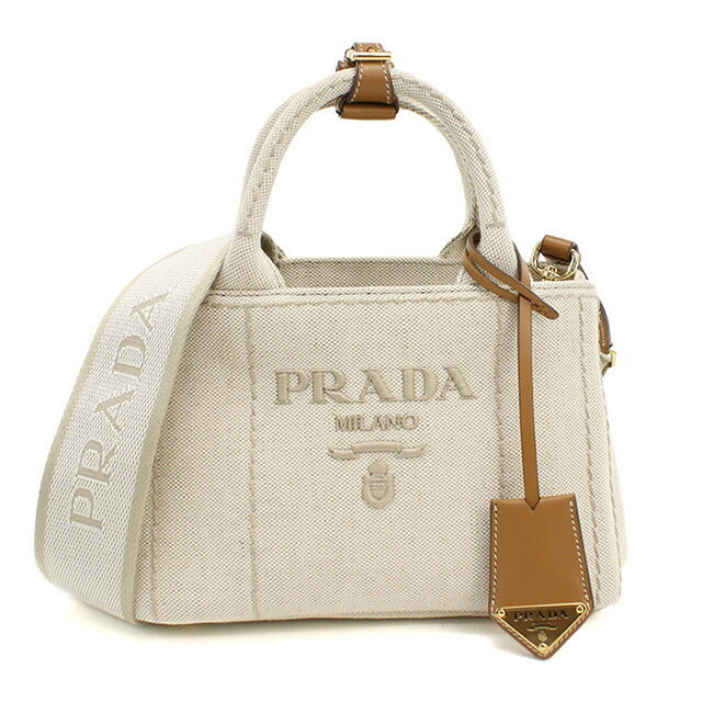 プラダ トートバッグ レディース ブランド PRADA 1BA038 ベージュ バッグ PRA1BA038011