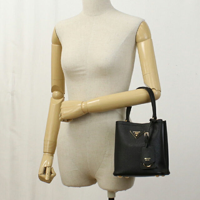 プラダ ハンドバッグ レディース ブランド PRADA 2WAY 1BA217 ブラック PRA1BA217011