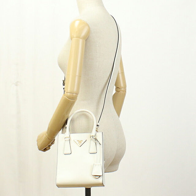 プラダ ハンドバッグ レディース ブランド PRADA 1BA358 BIANCON PRA1BA358021