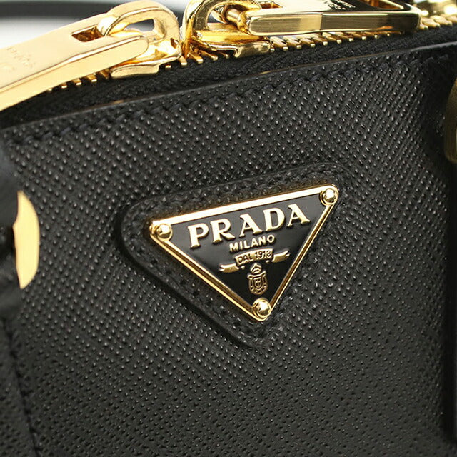 プラダ ハンドバッグ レディース ブランド PRADA SAFFIANO LUX 2WAY レザー 1BA851 ブラック PRA1BA851011