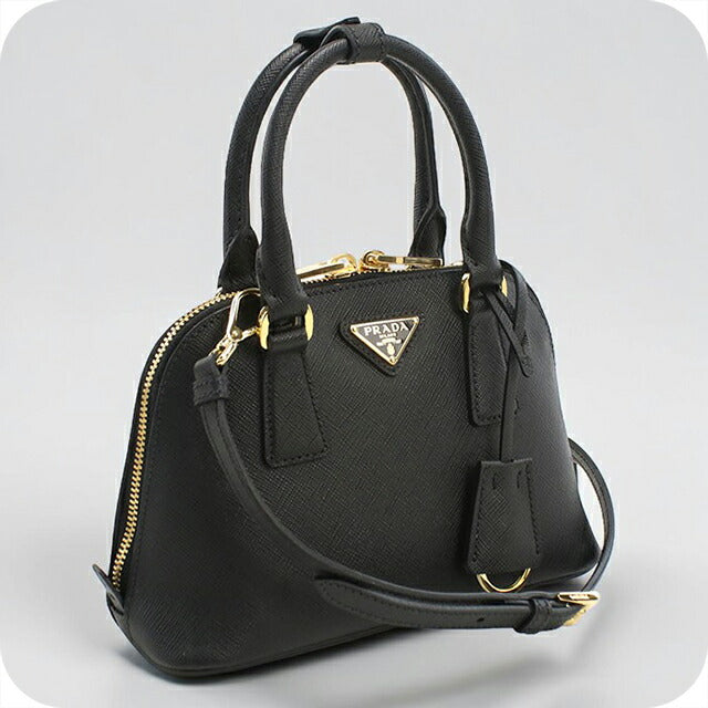 プラダ ハンドバッグ レディース ブランド PRADA SAFFIANO LUX 2WAY レザー 1BA851 ブラック PRA1BA851011