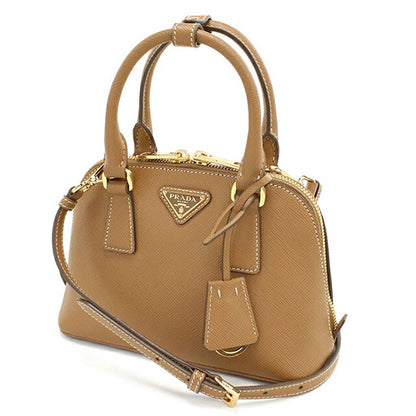 プラダ ハンドバッグ レディース ブランド PRADA SAFFIANO LUX 2WAY レザー 1BA851 ブラウン PRA1BA851021